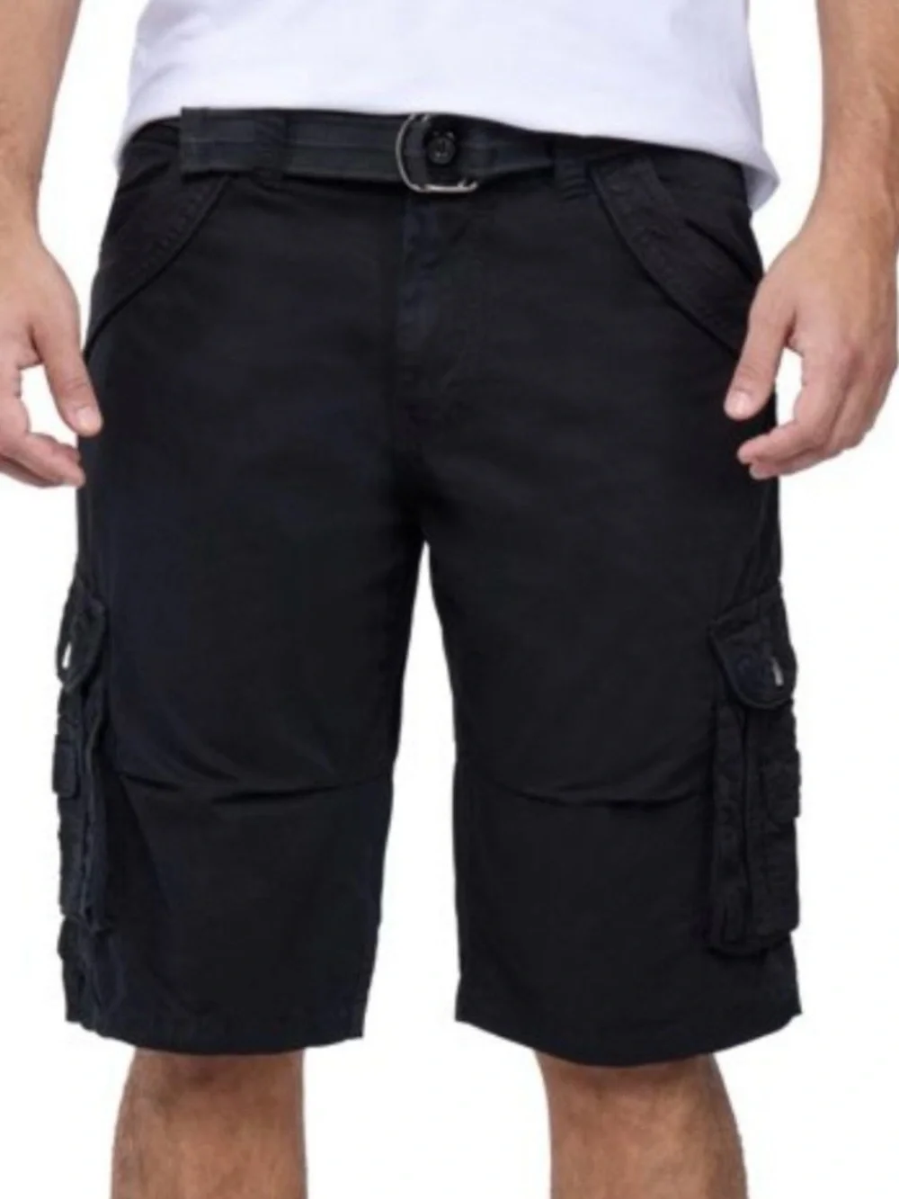 Men’s XRay Belted Double Pockrt Bermuda Cargo Shorts Size 54 NWT